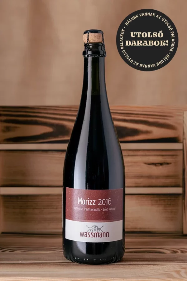 Wassmann Natural Wines - MORIZZ - Brut Nature Vörös Pezsgő 2016